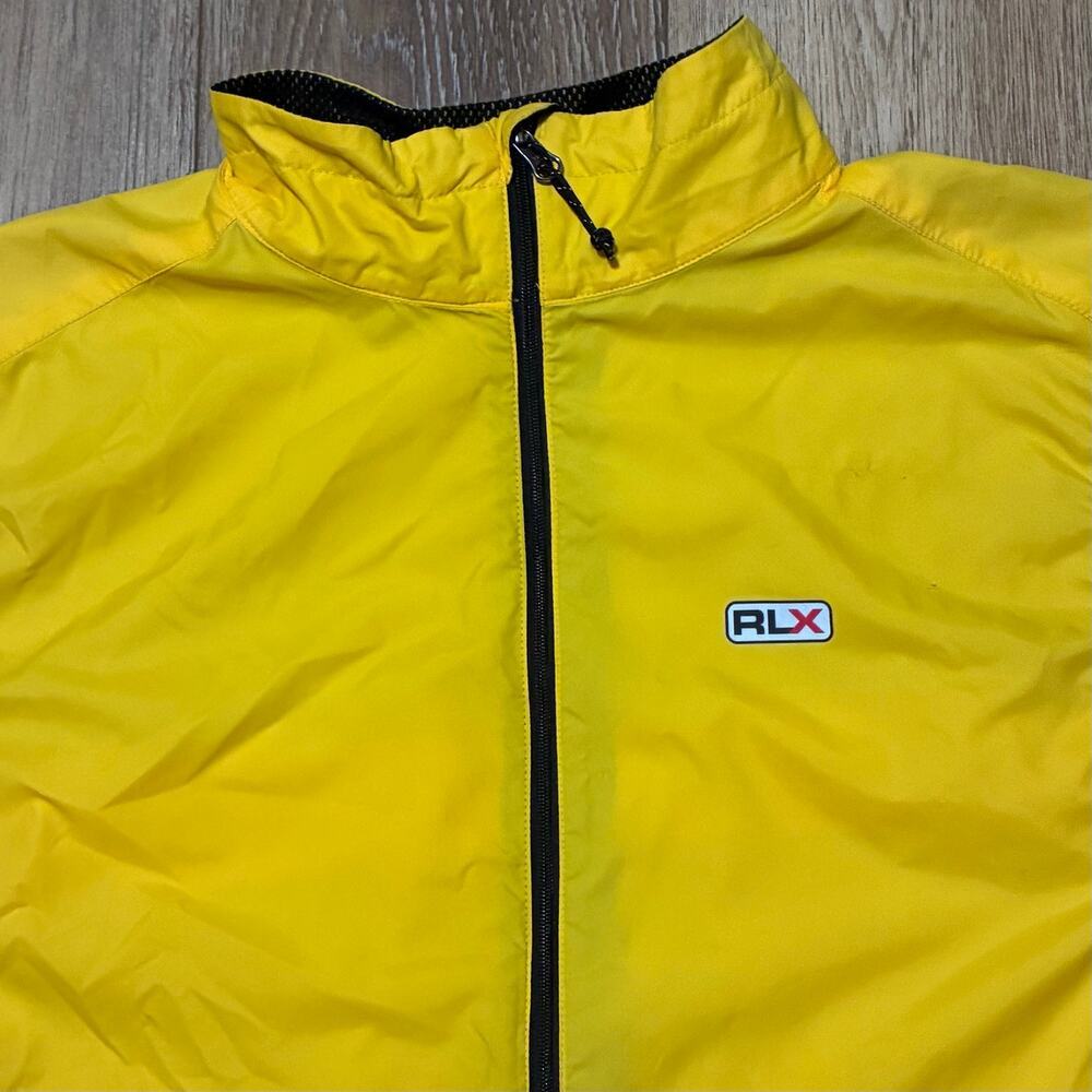 VTG Polo RLX Sport Reflective Bright Running Cycling Visibility Vest Yellow XL - Picture 2 of 8